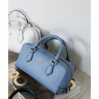 ヴィス(ViS)の【ブルー系（47）】横長2WAYミニボストン(ショルダーバッグ)