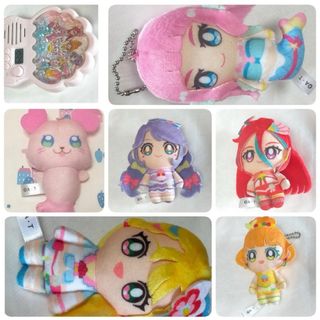 バンダイ(BANDAI)のトロピカルージュプリキュア  ぬいぐるみマスコット  目覚まし時計(ぬいぐるみ)