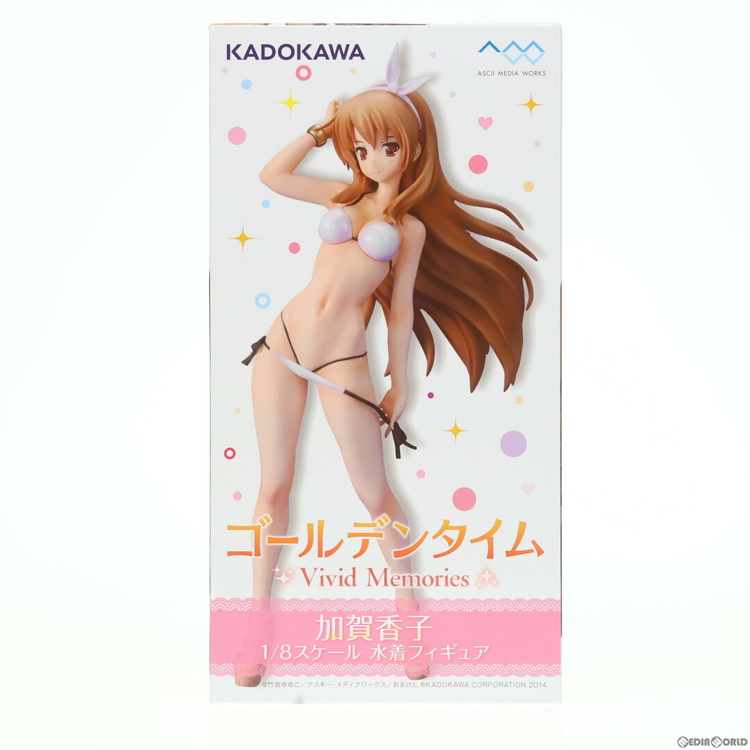 (フィギュア単品) 加賀香子(かがこうこ) 水着フィギュア PS VITA ゴールデンタイム Vivid Memories 初回限定版 1/8 完成品 フィギュア 角川ゲームス エンタメ/ホビーのフィギュア(ゲームキャラクター)の商品写真