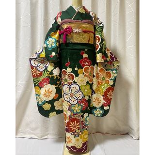平和屋本店□極上 染色作家 斉藤三才 振袖・長襦袢・袋帯セット 平和屋本店□極上 染色作家 斉藤三才 振袖・長襦袢・袋帯セット