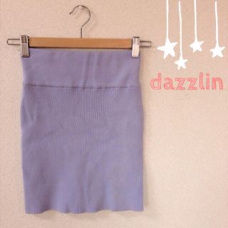 ダズリン(dazzlin)のdazzlin リブニットタイトスカート(ミニスカート)