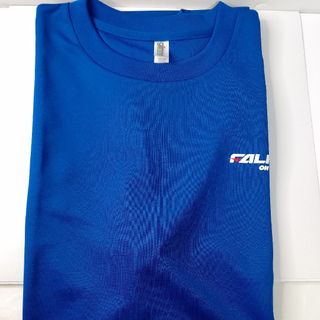 ファルケン(ファルケン)の新品　未着用　ファルケン　ドライ　Tシャツ　ウェア　半袖　ブルー　Lサイズ(Tシャツ(半袖/袖なし))