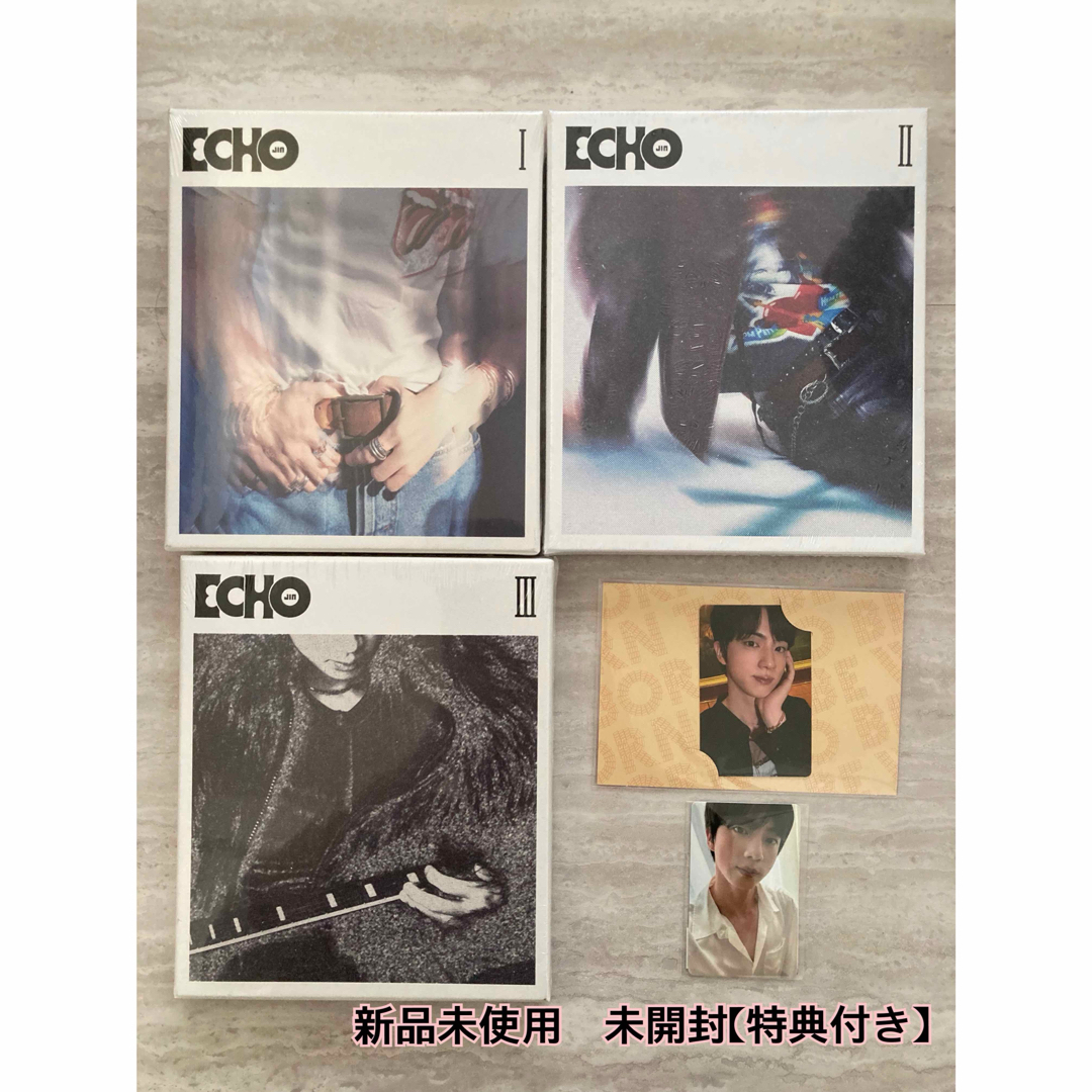 BTS JIN ジン ECHO アルバム 新品未使用 【特典付き】 エンタメ/ホビーのCD(K-POP/アジア)の商品写真