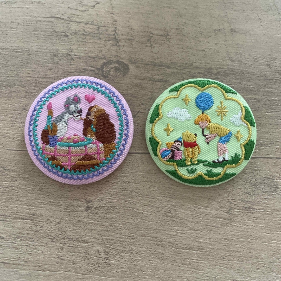 BANDAI(バンダイ)のバンダイ DisneyCharact刺繍缶バッジビスケット 21g エンタメ/ホビーのおもちゃ/ぬいぐるみ(その他)の商品写真