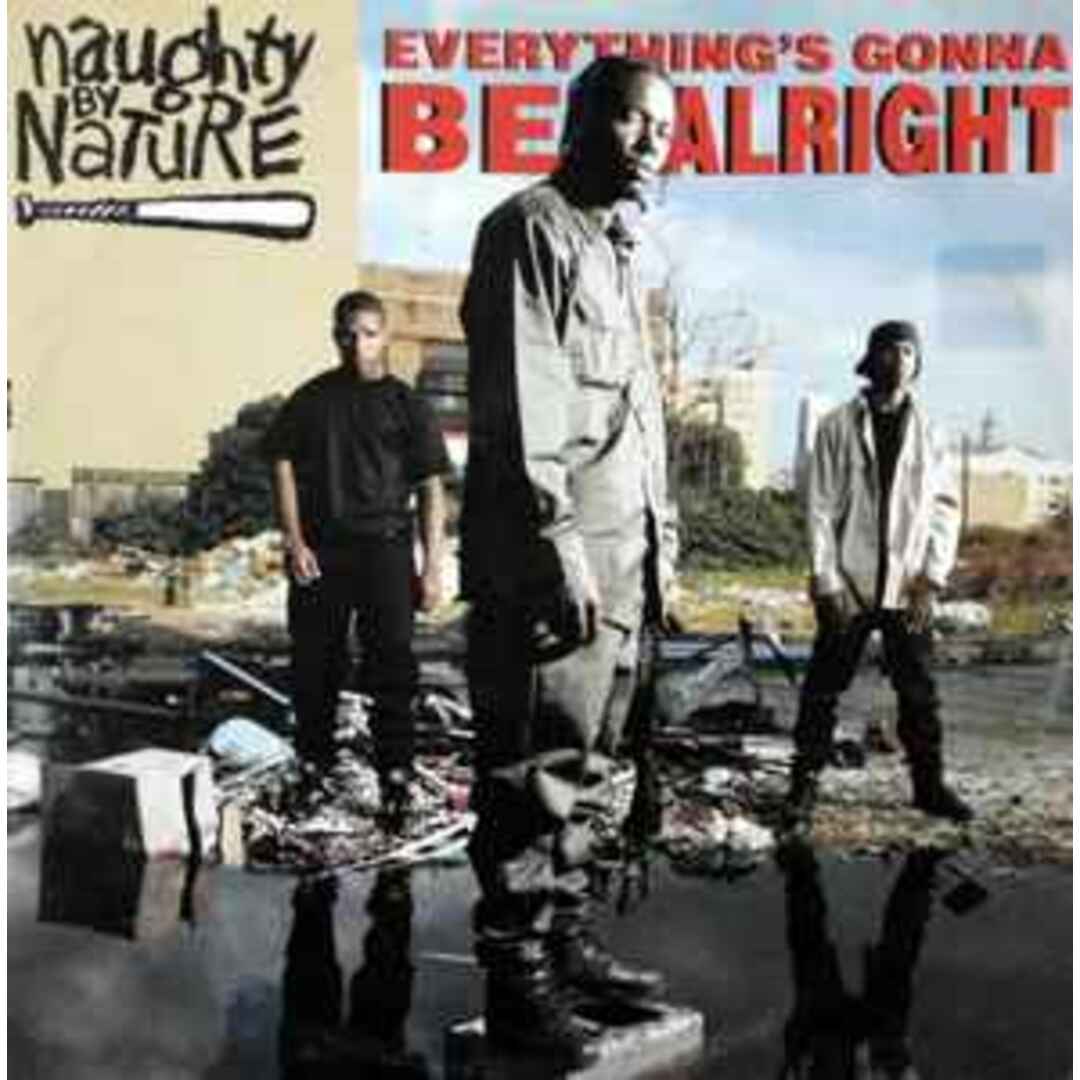 伊12” Naughty By Nature Everythings Gonna Be Alright FIN052 Flying International /00250 エンタメ/ホビーのエンタメ その他(その他)の商品写真