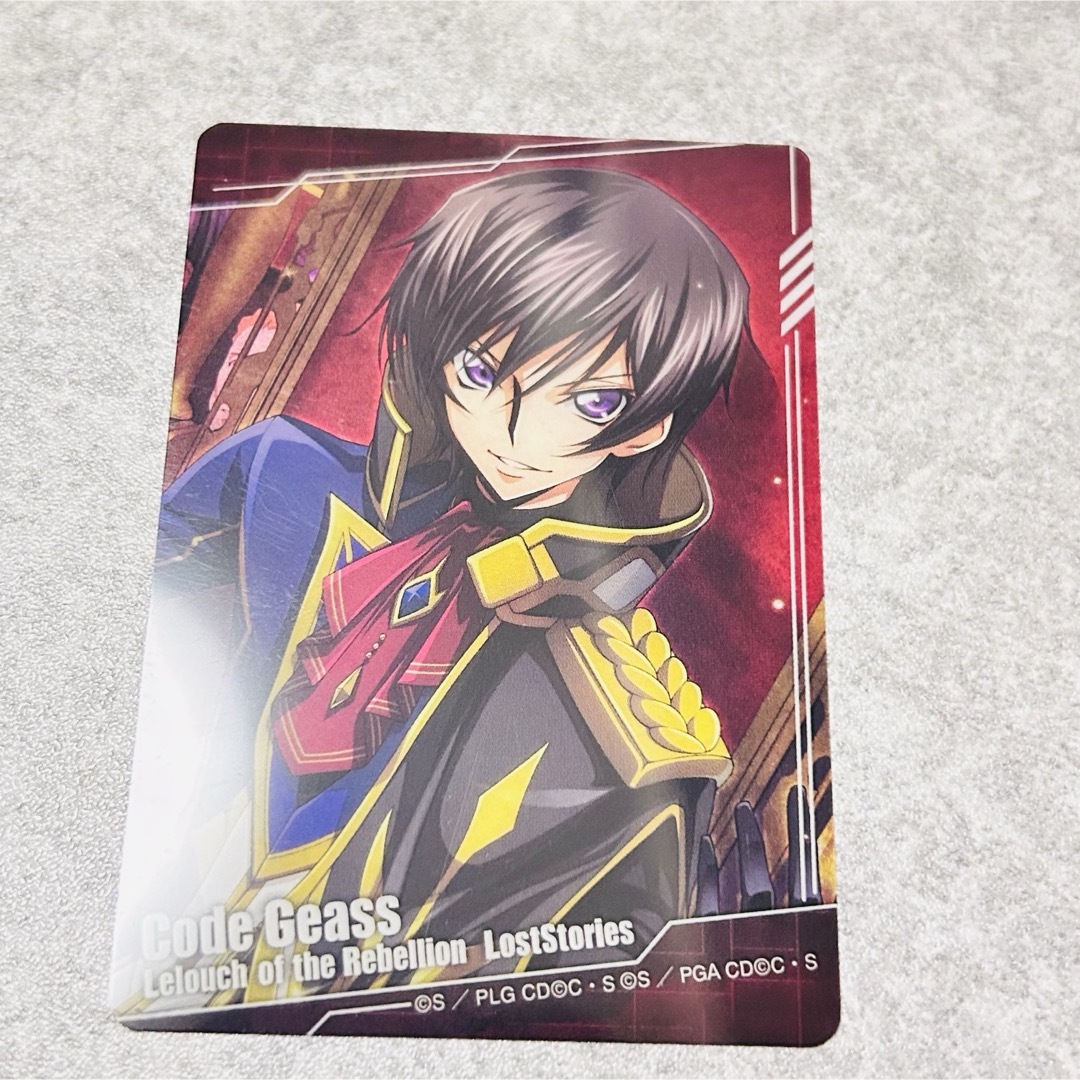 新品コードギアス ルルーシュ 4 クリアカード エンタメ/ホビーのおもちゃ/ぬいぐるみ(キャラクターグッズ)の商品写真