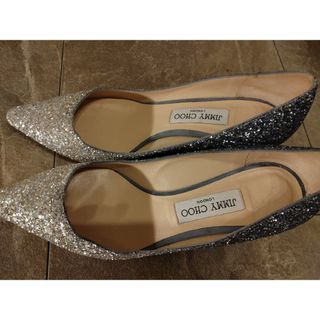 Jimmy Choo Romy グリッター パンプス39