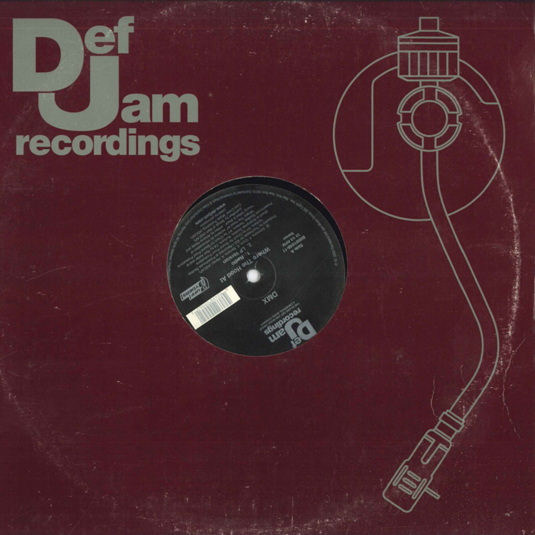 米12” Dmx Where The Hood At B000104811 Def Jam Recordings /00250 エンタメ/ホビーのエンタメ その他(その他)の商品写真