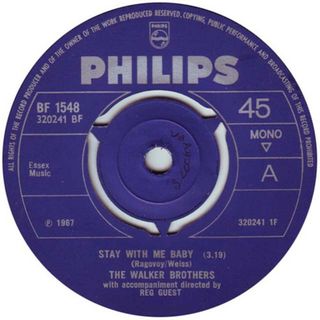 英7” Walker Brothers Stay With Me Baby BF1548 Philips /00080(その他)