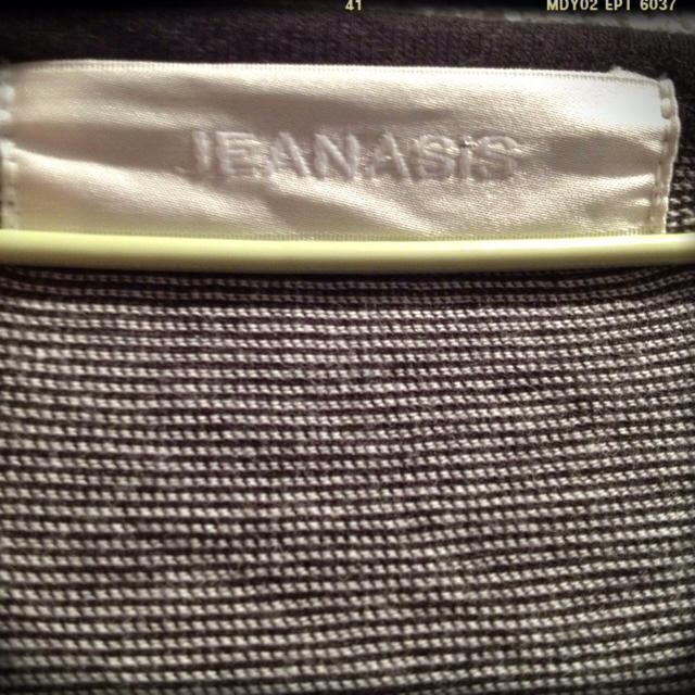 JEANASIS(ジーナシス)の値下げJEANASiS/フリンジTシャツ レディースのトップス(Tシャツ(半袖/袖なし))の商品写真
