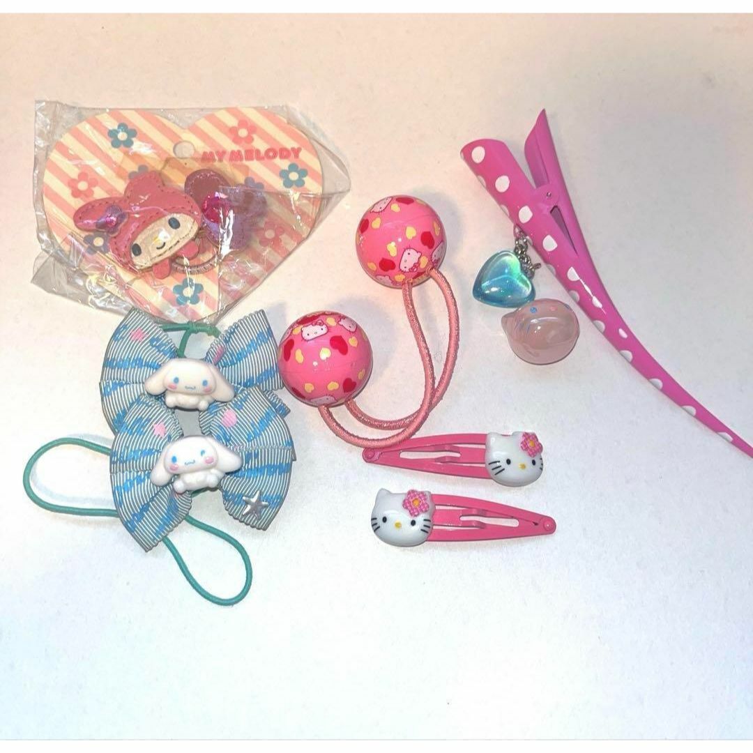 サンリオ(サンリオ)のサンリオ ヘアアクセサリー まとめ売り キッズ/ベビー/マタニティのキッズ/ベビー/マタニティ その他(その他)の商品写真