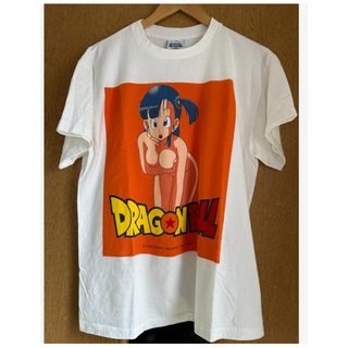 レア ドラゴンボール DRAGON BALL ブルマ Tシャツ L(Tシャツ/カットソー(半袖/袖なし))