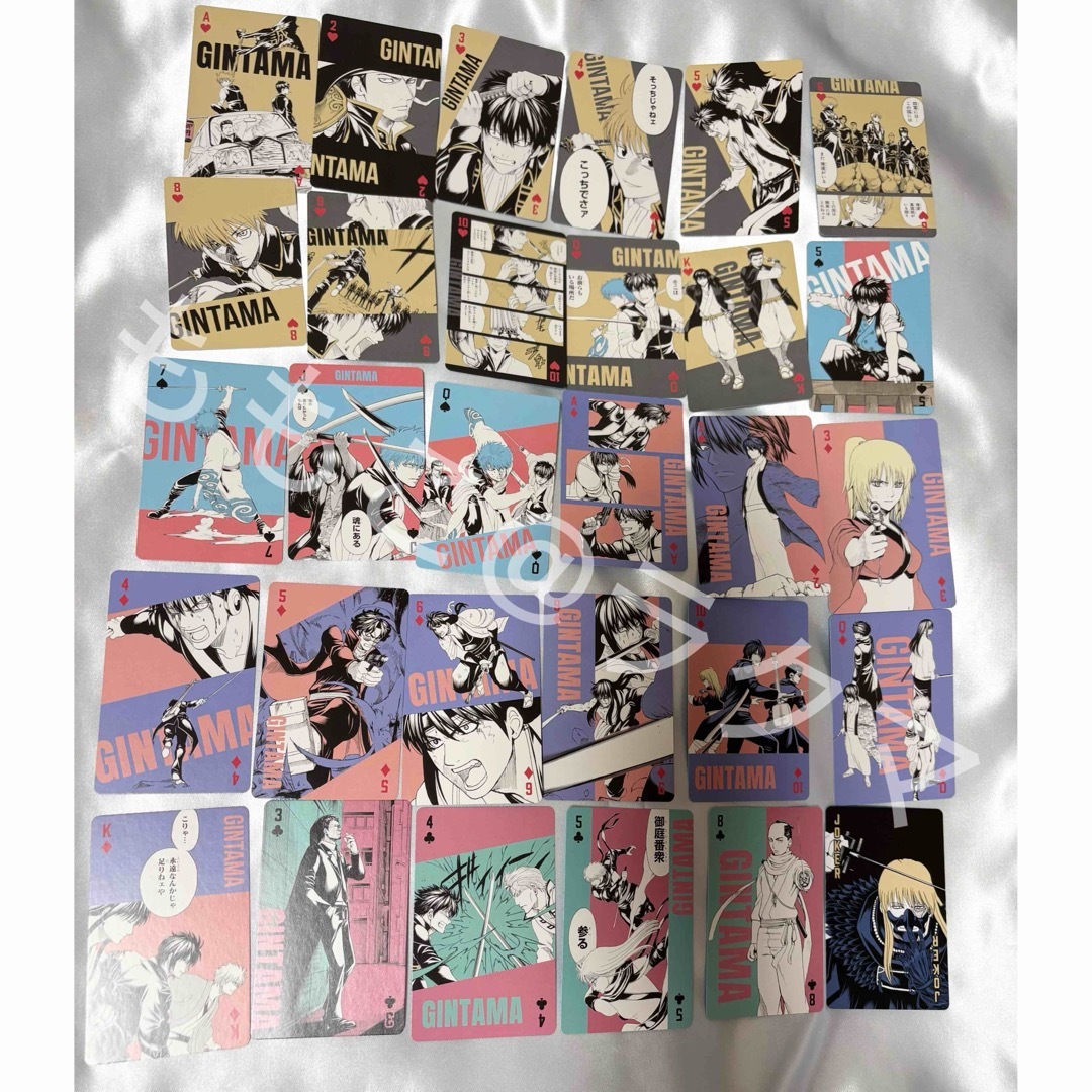 銀魂展 大阪会場 トランプ エンタメ/ホビーのおもちゃ/ぬいぐるみ(キャラクターグッズ)の商品写真