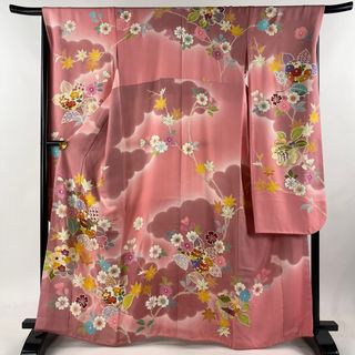 振袖 身丈161.5cm 裄丈68cm 正絹 逸品 【中古】(着物)