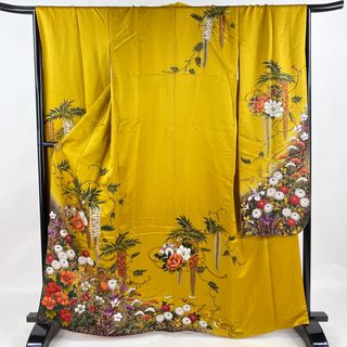振袖 身丈164cm 裄丈68.5cm 正絹 美品 名品 【中古】(着物)