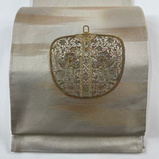 袋帯 秀品 お太鼓柄 正絹 【中古】