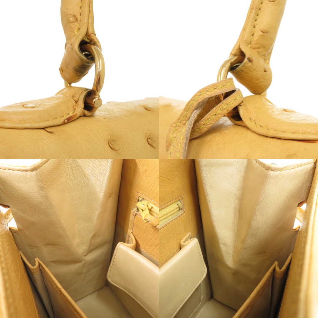 正規良品【モラビト】ハンドバッグ　本革/レザー　黄色/イエロー　レディース　保存袋付き　K031 美品・未使用COACH コーチ イエロー ハンドバッグ