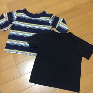 ニシマツヤ(西松屋)の西松屋 トップス2枚セット 80(Ｔシャツ)