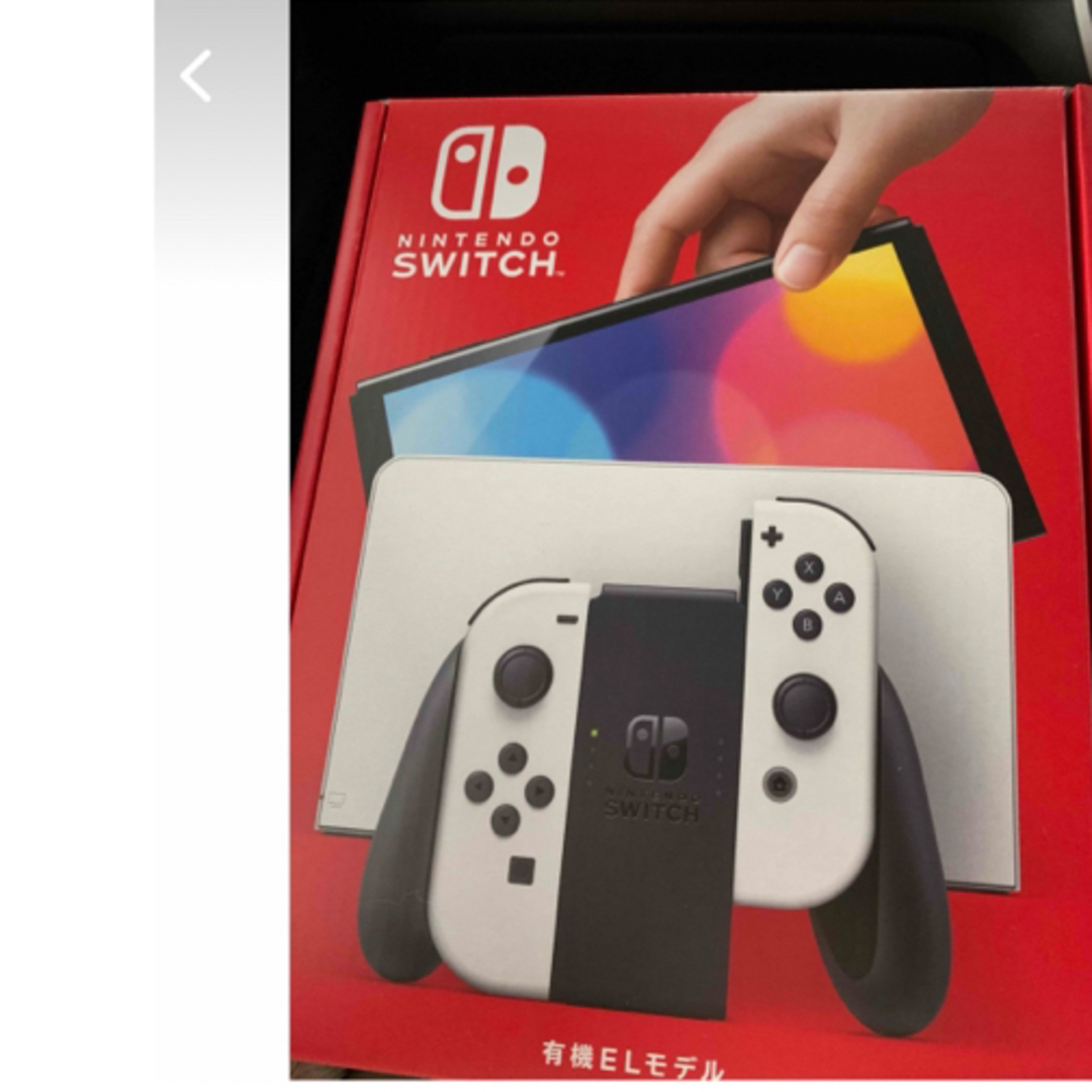 任天堂(ニンテンドウ)の任天堂Switch有機EL本体 エンタメ/ホビーのゲームソフト/ゲーム機本体(家庭用ゲーム機本体)の商品写真