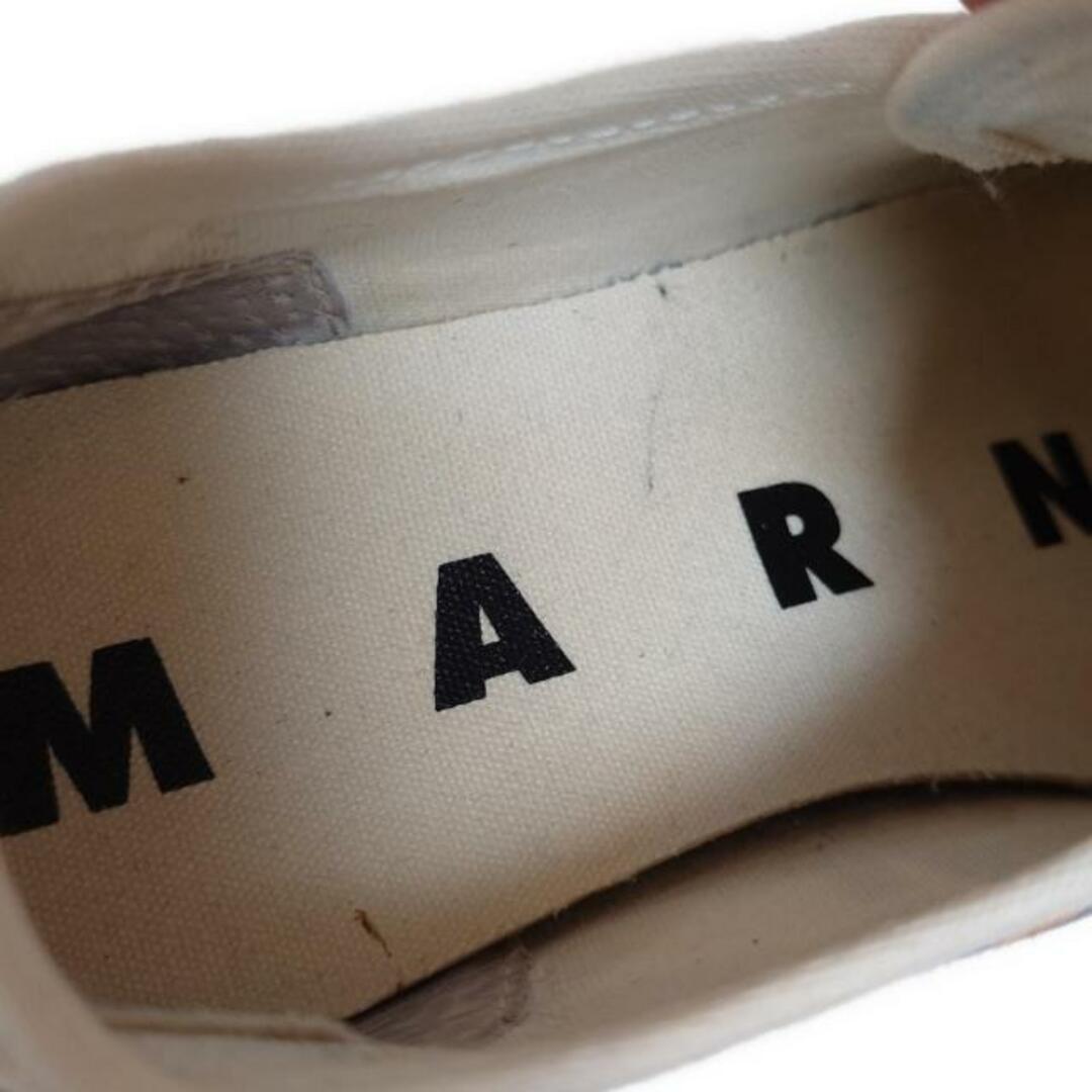 MARNI - MARNI(マルニ) スニーカー 37 レディース - ネイビー×白 MARNI - MARNI(マルニ) スニーカー 37 レディース - ネイビー×白