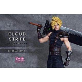 【ファイナルファンタジー7】クラウド・ストライフ ガレージキット超特大フィギュア(その他)