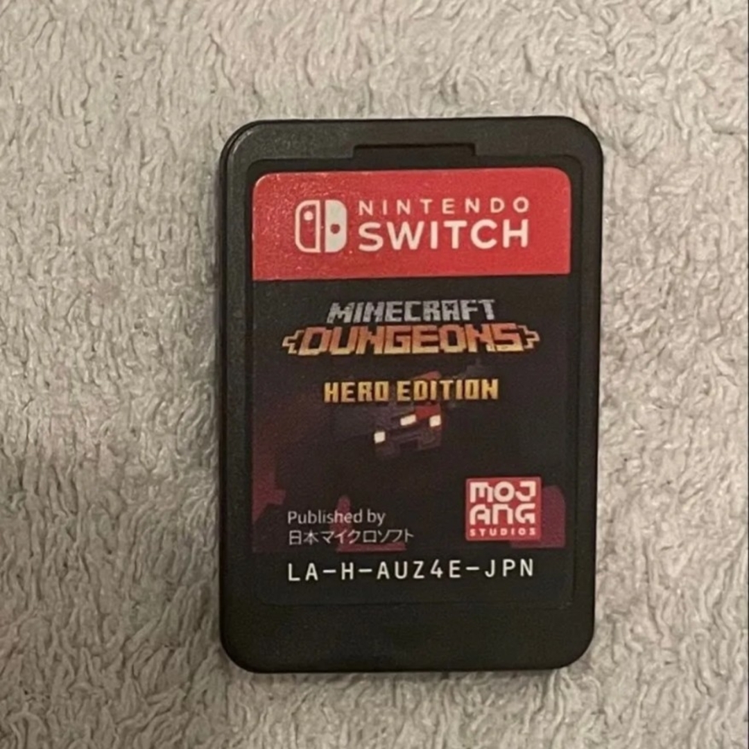 Minecraft Dungeons Hero Edition Switch エンタメ/ホビーのゲームソフト/ゲーム機本体(家庭用ゲームソフト)の商品写真