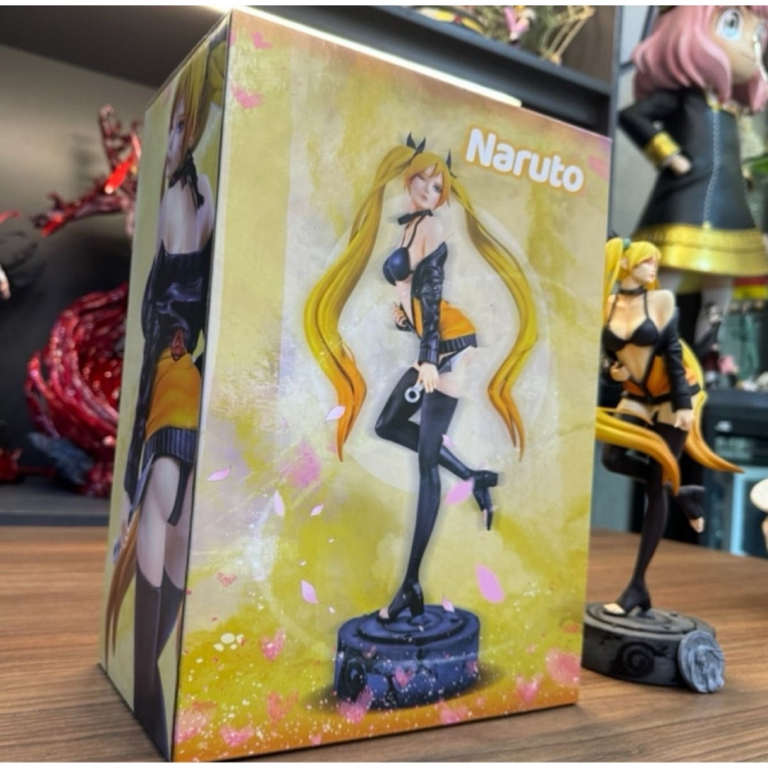 NARUTO】ナルト 女性変身バージョン ガレージキットフィギュアの
