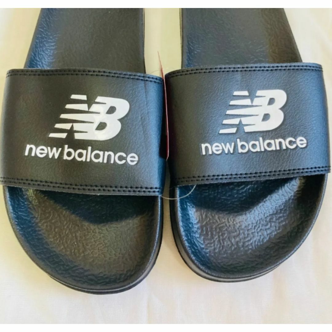 New Balance(ニューバランス)のニューバランス　サンダル　ブラック×ホワイト　サイズ25.0cm メンズの靴/シューズ(サンダル)の商品写真