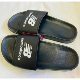 ニューバランス(New Balance)のニューバランス　サンダル　ブラック×ホワイト　サイズ25.0cm(サンダル)