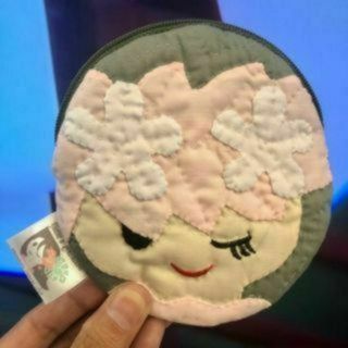 『正規品』　ドールポーチ♡コスメ入れ♡可愛いポーチ♡ハワイアンキルト(ポーチ)