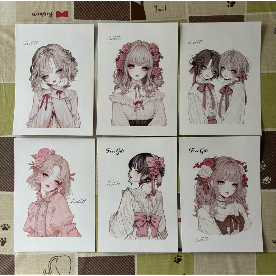 Liztet 様 オリジナルステッカー ハンドメイドの文具/ステーショナリー(しおり/ステッカー)の商品写真