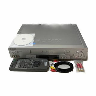 ソニー(SONY)の完動品 美品 SONY VHSビデオデッキ SLV-R300 貴重 レア(その他)