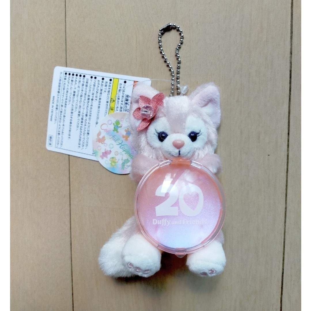 Disney(ディズニー)のお顔厳選 リーナベル ぬいぐるみストラップ カラフルハピネス 20周年 エンタメ/ホビーのおもちゃ/ぬいぐるみ(キャラクターグッズ)の商品写真