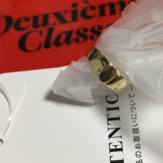ドゥーズィエムクラス(DEUXIEME CLASSE)のドゥーズィエムクラスk10ピンキーリング(リング(指輪))