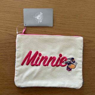 ミニーマウス(ミニーマウス)のミニー　サマーリゾート　刺繍ポーチ　ディズニーストア(ポーチ)