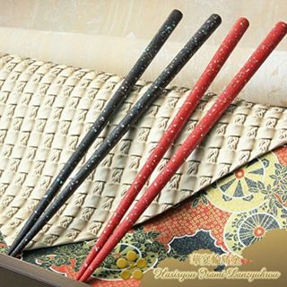 【新着商品】＜華宴輪島塗箸＞▼螺鈿特上 青貝白雪 -全乾漆仕上-　◆１膳 男女共(テーブル用品)
