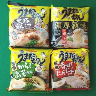 ハウスショクヒン(ハウス食品)のうまかっちゃん   インスタントラーメン  とんこつラーメン  ラーメン(インスタント食品)
