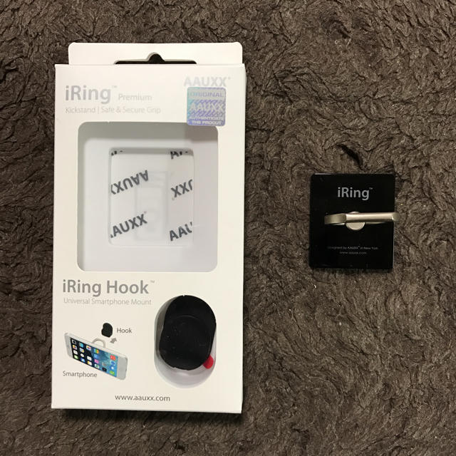 iRing 正規品 ブラック スマホ/家電/カメラのスマホアクセサリー(モバイルケース/カバー)の商品写真