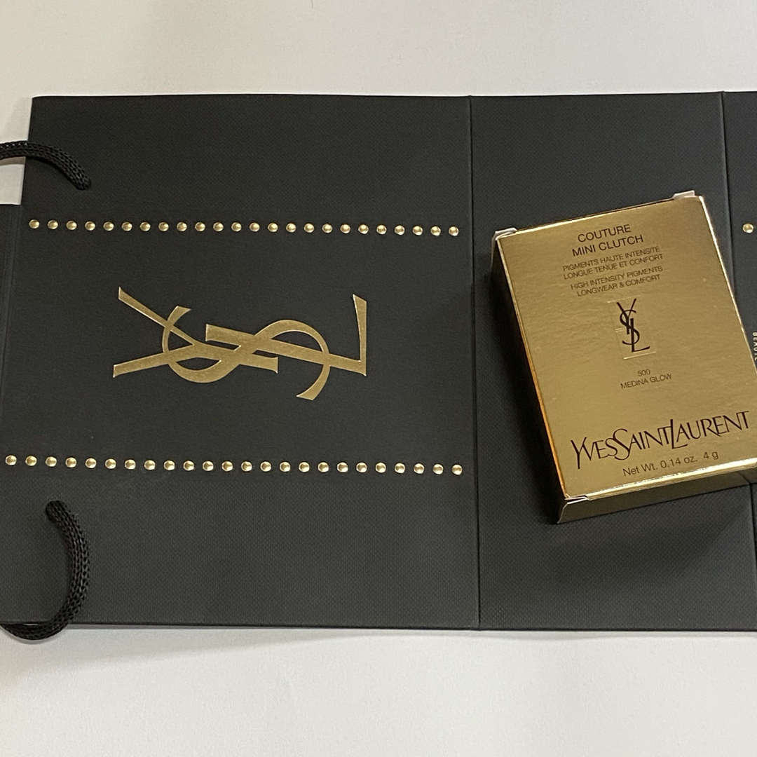 Yves Saint Laurent - ysl クチュール ミニ クラッチ 500 紙袋