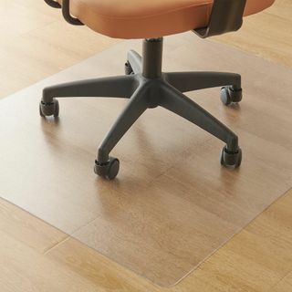 クモリ(Kumori) チェアマット PVC 床保護マット 80X100cm ク(ラグ)