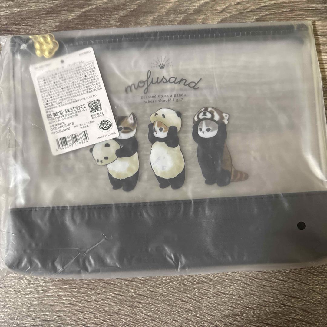 mofusand(モフサンド)のモフサンド ポーチ エンタメ/ホビーのおもちゃ/ぬいぐるみ(キャラクターグッズ)の商品写真