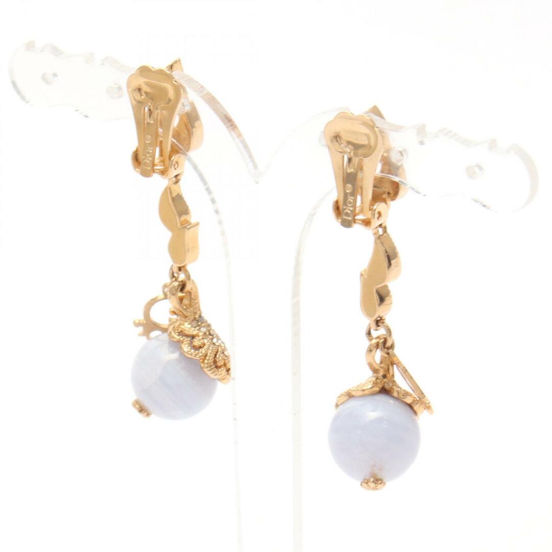 Dior チェーン付きピアス ゴールドメッキ Dior チェーン付きピアス ゴールドメッキ