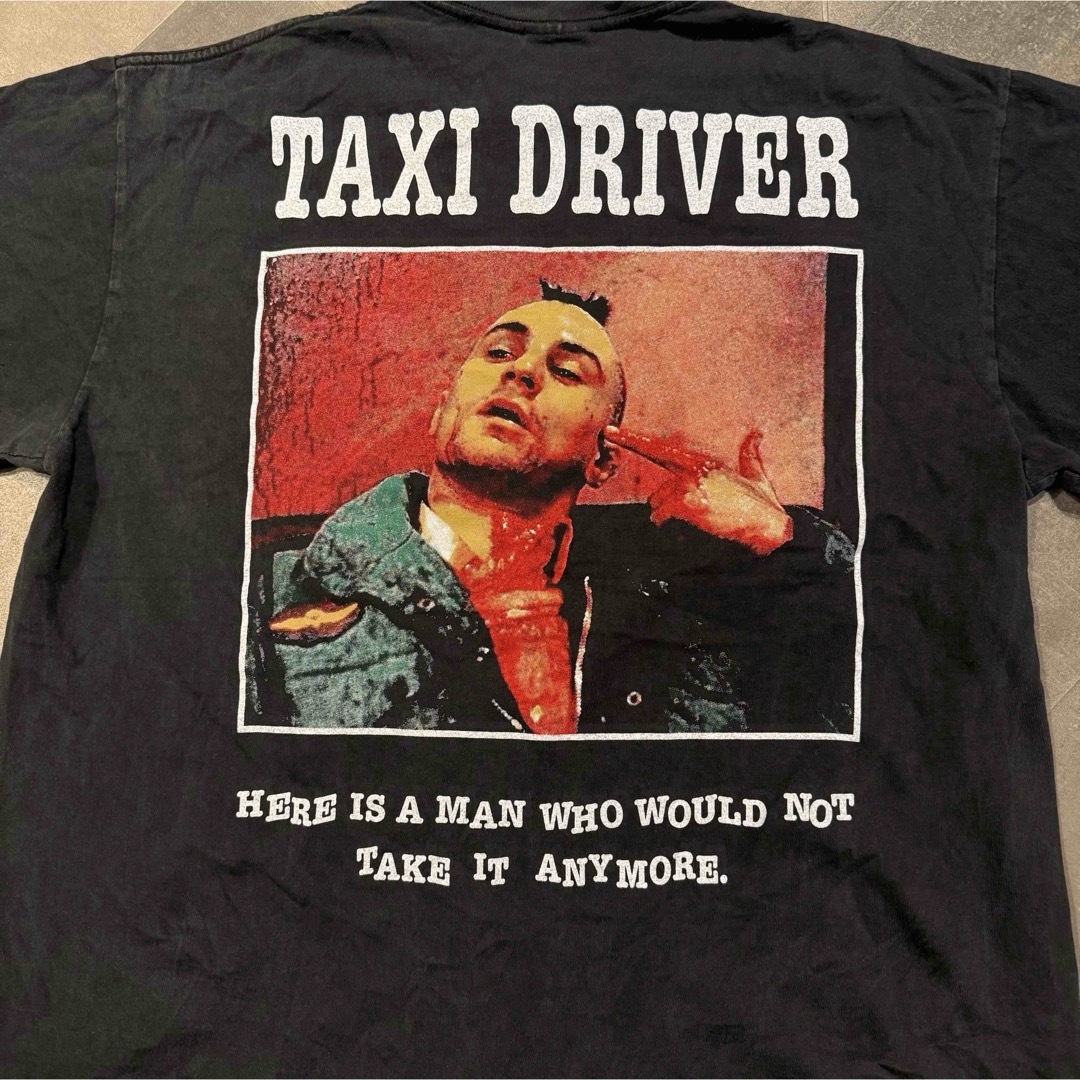 スペシャル 90s TAXI DRIVER”タクシードライバー”ムービーTシャツ Taxi Driver タクシードライバー/ムービーTシャツ/古着/ムービー