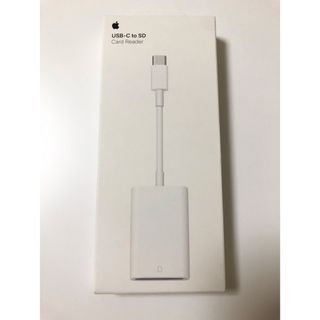 アップル(Apple)のUSB-C - SDカードリーダー　Apple(その他)