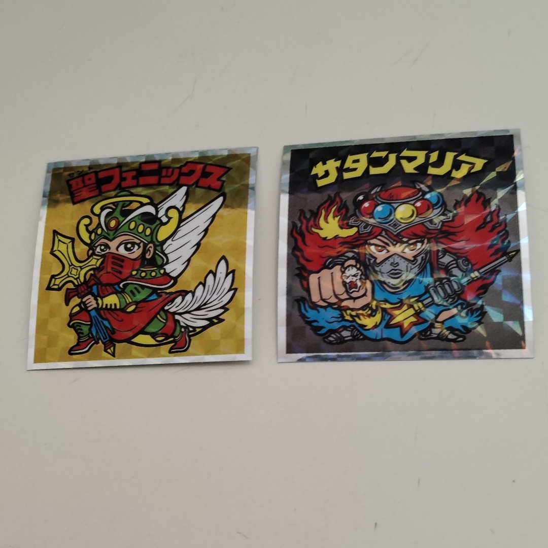 bikkuriman(LOTTE)(ビックリマン)のヘッドだらけのビックリマンチョコ 2枚まとめ売り エンタメ/ホビーのアニメグッズ(カード)の商品写真