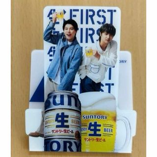 サントリー生ビール スタンディングコースター　BE:FIRST　セブンイレブン(アイドルグッズ)