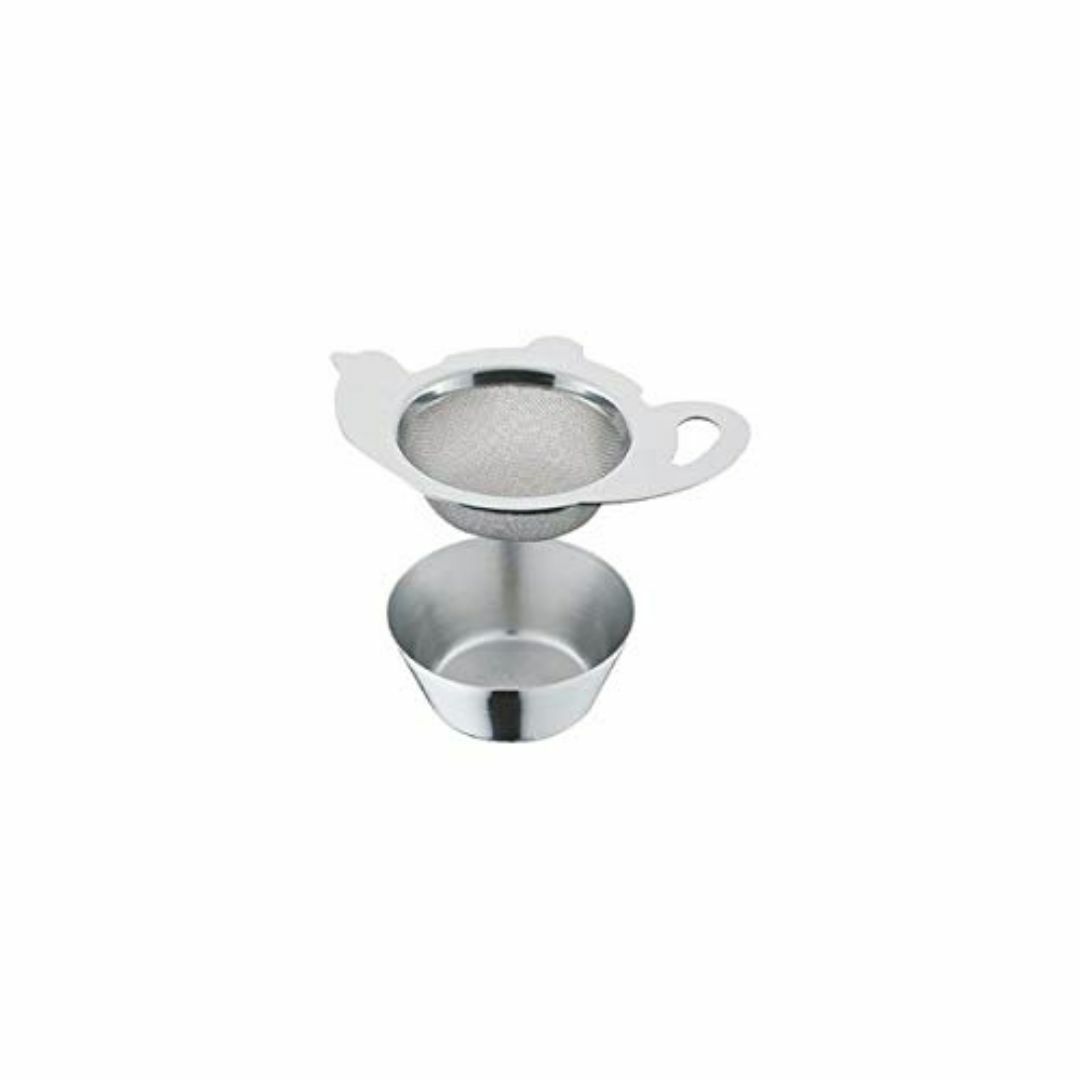 【人気商品】CASUAL PRODUCT ティーポット型茶こし ミラー 0193 インテリア/住まい/日用品のキッチン/食器(容器)の商品写真