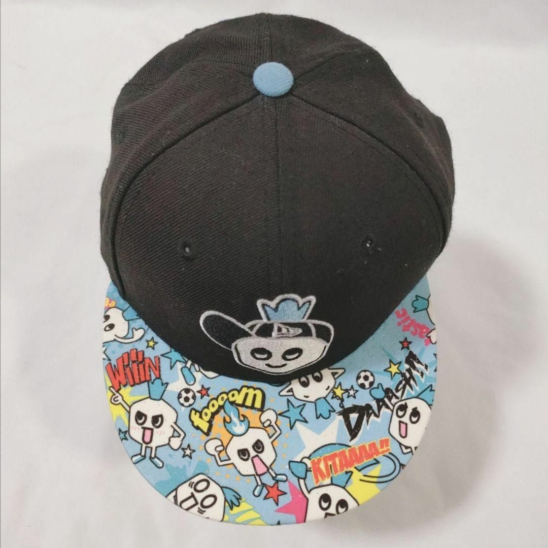 川崎フロンターレ　2015年ファン感謝デー　カブレラ　キッズ 帽子 NEWERA スポーツ/アウトドアのサッカー/フットサル(応援グッズ)の商品写真