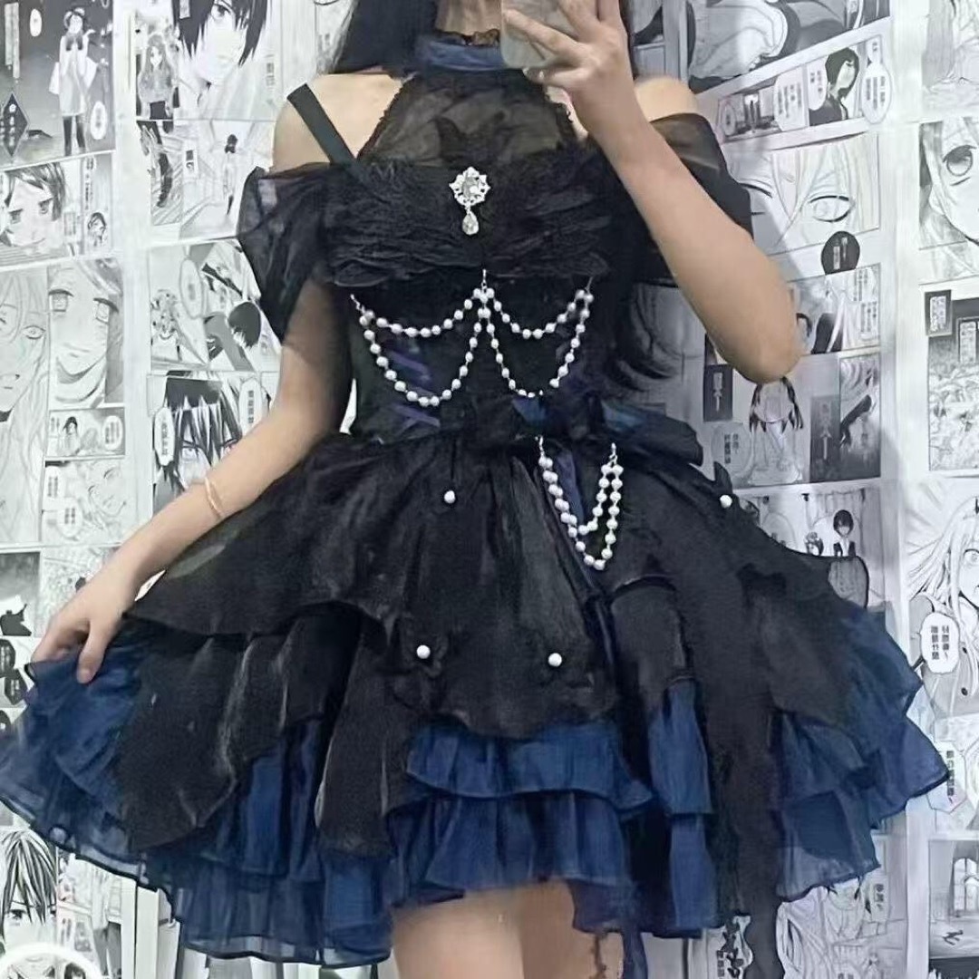 お嬢様 かわいい メイド衣装 ワンピース 可愛いドレス ロリータ
