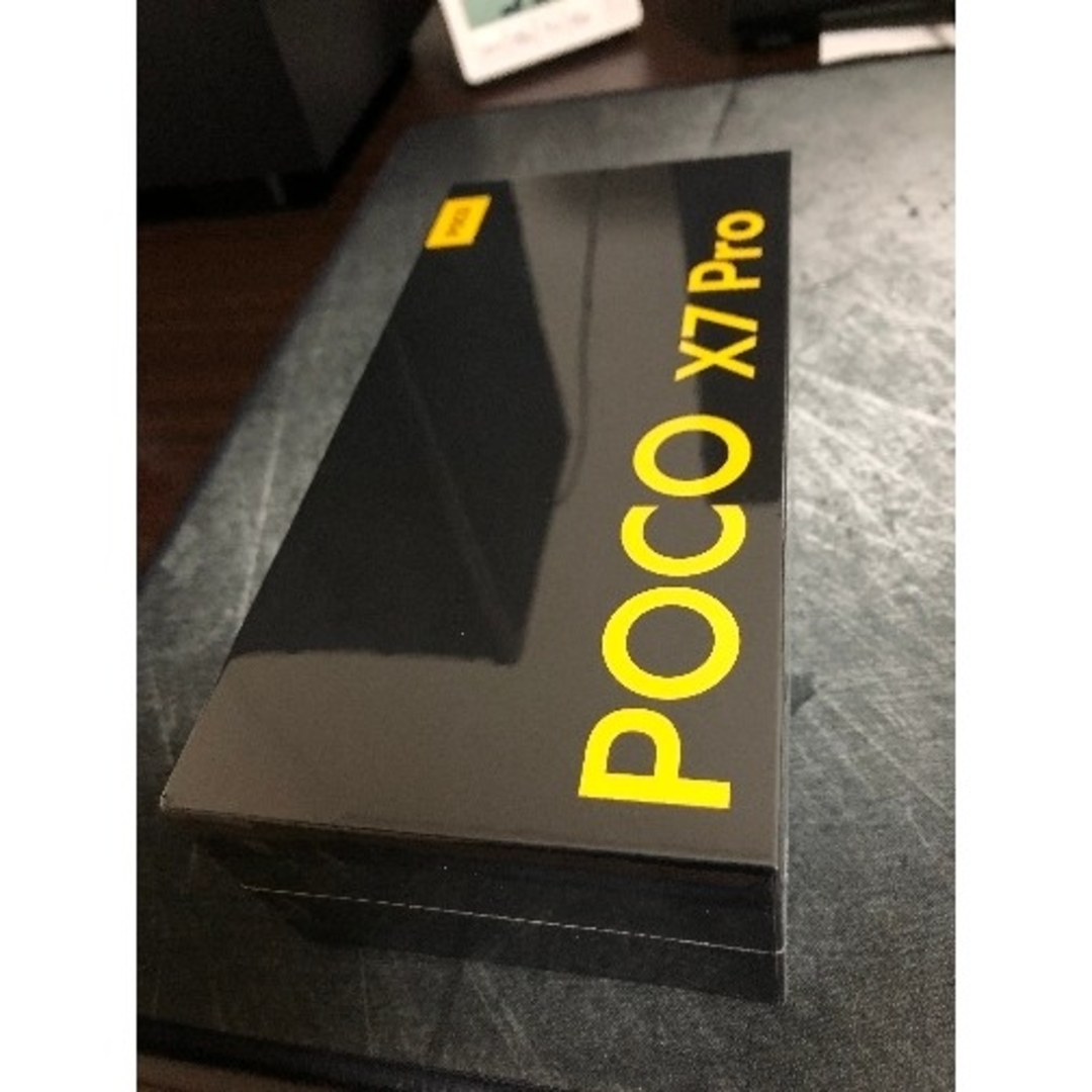 Xiaomi(シャオミ)の【新品未使用】POCO X7 Pro 8GB 256GB ブラック グローバル版 スマホ/家電/カメラのスマートフォン/携帯電話(スマートフォン本体)の商品写真